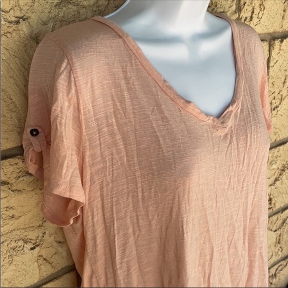 Light V Tee Shirt Flow Super Soft Comfy Thin Size 1X - Picture 5 of 9